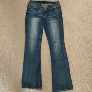 Buckle Black Bootcut Jeans 28x34